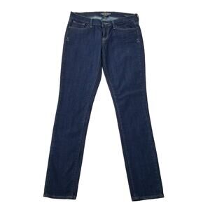 Size 6 / 28 Jeans Lucky Brand Zoe Skinny Women's Dark Stretch Denim